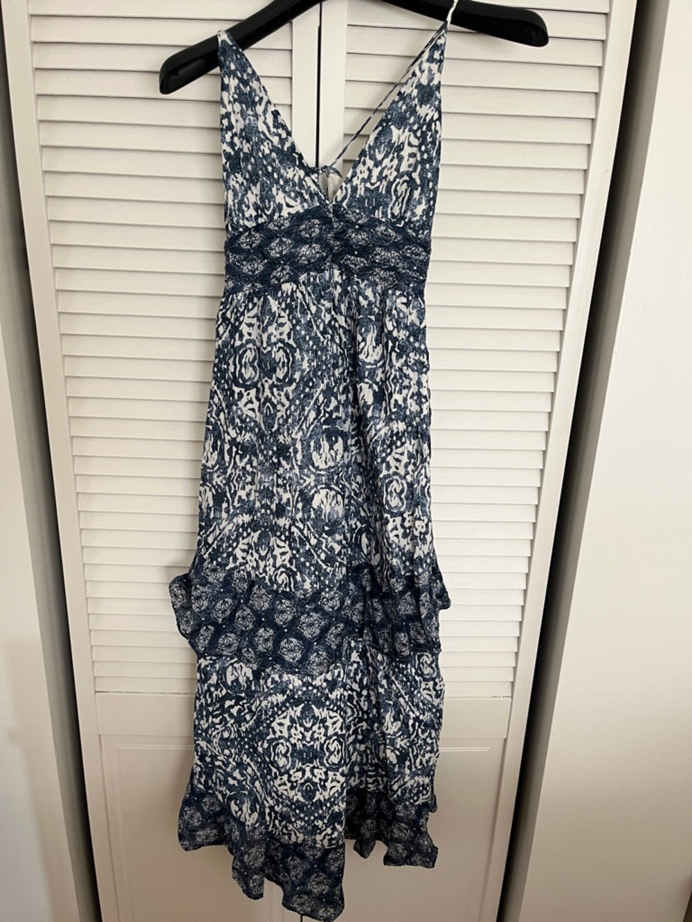 Abercrombie Tiered Cotton Maxi Dress